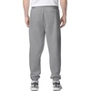 image:imageGildan Adult Fleece Elastic Bottom Sweatpants Style G18200Sport Grey
