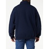 image:imageGildan Adult Fleece QuarterZip Cadet Collar Sweatshirt Style G18800Navy