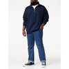 image:imageGildan Adult Fleece QuarterZip Cadet Collar Sweatshirt Style G18800Navy