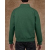 image:imageGildan Adult Fleece QuarterZip Cadet Collar Sweatshirt Style G18800Russet