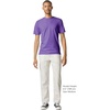 image:imageGildan Adult Softstyle Cotton TShirt Style G64000 MultipackHeather Purple 36pack