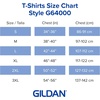 image:imageGildan Adult Softstyle Cotton TShirt Style G64000 MultipackPurple 2pack
