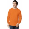 image:imageGildan Adult Ultra Cotton Long Sleeve TShirt Style G2400 MultipackS Orange 2pack