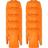 image:imageGildan Adult Ultra Cotton Long Sleeve TShirt Style G2400 MultipackSafety Orange