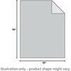 image:imageGildan Heavy Blend Fleece Blanket Style G18900 Black 50 x 60Navy 1pack