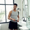 image:imageGildan Mens AShirts Tanks MultipackBlackSport GreyCharcoal 5pack