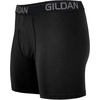 image:imageGildan Mens Underwear Cotton Stretch Boxer Briefs MultipackBlkHeather NavyStripeHeather Red
