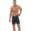 image:imageGildan Mens Underwear Cotton Stretch Boxer Briefs MultipackBlue CoveHawaiian BlueHeather Red Mark