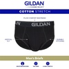 image:imageGildan Mens Underwear Cotton Stretch Briefs 5PackBlack Soot 5pack