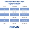 image:imageGildan Unisex Adult Fleece Crewneck Sweatshirt Style G18000 MultipackAsh Grey 1pack