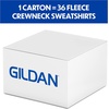 image:imageGildan Unisex Adult Fleece Crewneck Sweatshirt Style G18000 MultipackSport Grey 36pack