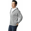 image:imageGildan unisexadult Fleece Zip Hoodie Sweatshirt Style G18600 MultipackSport Grey