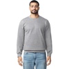 image:imageGildan Adult Softstyle Crewneck Sweatshirt Style GSF000Sport Grey
