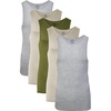 Sport Grey/Bone/Sea Kelp (5-pack)