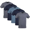 image:imageGildan Mens Crew TShirts Multipack Style G1100NavyHeather NavyIndigo Blue