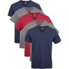 Navy/Charcoal/Cardinal Red (5-pack)