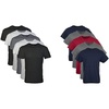 Assorted Black/Grey + Navy/Charcoal/Red (5-pack)