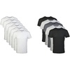 White (6-pack) + Assorted Black/Grey (5-pack)