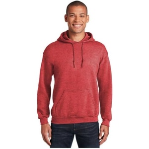image:imageGildan Adult Fleece Hoodie Sweatshirt Style G18500 MultipackHeather Sport Scarlet Red 1pack