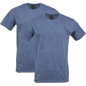 image:imageGildan Adult Softstyle Cotton TShirt Style G64000 MultipackHeather Navy