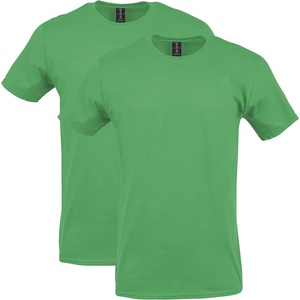 image:imageGildan Adult Softstyle Cotton TShirt Style G64000 MultipackIrish Green