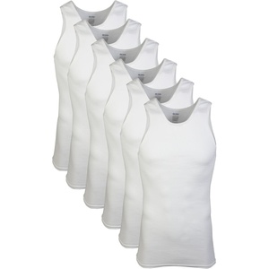 image:imageGildan Mens AShirts Tanks MultipackWhite 6pack