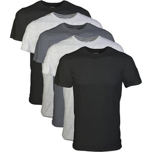 image:imageGildan Mens Crew TShirts Multipack Style G1100BlackSport GreyCharcoal