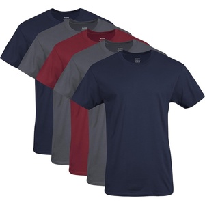 image:imageGildan Mens Crew TShirts Multipack Style G1100NavyCharcoalCardinal Red 5pack