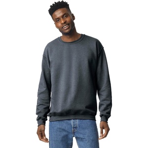 image:imageGildan Unisex Adult Fleece Crewneck Sweatshirt Style G18000 MultipackDark Heather 1pack