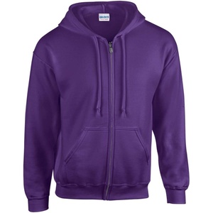 image:imageGildan unisexadult Fleece Zip Hoodie Sweatshirt Style G18600 MultipackPurple