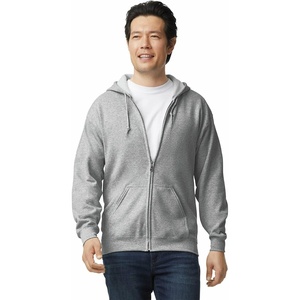 image:imageGildan unisexadult Fleece Zip Hoodie Sweatshirt Style G18600 MultipackSport Grey