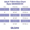 image:imageGildan Adult Softstyle CVC Short Sleeve TShirt Style G67000 MultipackPitch Black Mist