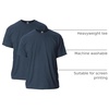 image:imageGildan Adult Ultra Cotton TShirt Style G2000 MultipackHeather Navy