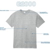 image:imageGildan Adult Ultra Cotton TShirt Style G2000 MultipackSafety Pink