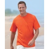 image:imageGildan G830 56 oz Ultra Blend 5050 Pocket TShirt  Royal  XLargeBlack