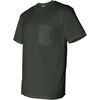 image:imageGildan G830 56 oz Ultra Blend 5050 Pocket TShirt  Royal  XLargeGreen