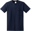 image:imageGildan G830 56 oz Ultra Blend 5050 Pocket TShirt  Royal  XLargeNavy