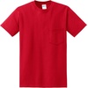 image:imageGildan G830 56 oz Ultra Blend 5050 Pocket TShirt  Royal  XLargeRed