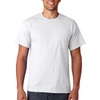 image:imageGildan G830 56 oz Ultra Blend 5050 Pocket TShirt  Royal  XLargeWhite
