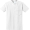 image:imageGildan G830 56 oz Ultra Blend 5050 Pocket TShirt  Royal  XLargeWhite