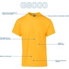 image:imageGildan UnisexAdult DryBlend TShirt Style G8000 MultipackNavy 2pack