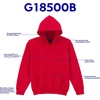 image:imageGildan Youth Hoodie Sweatshirt Style G18500BRed