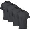 image:imageGildan Adult Softstyle CVC Short Sleeve TShirt Style G67000 MultipackPitch Black Mist