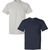 image:imageGildan G830 56 oz Ultra Blend 5050 Pocket TShirt  Royal  XLarge1 Ash Grey  1 Navy