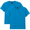 image:imageGildan UnisexChild Gildan Youth Heavy Cotton TShirt Style G5000b 2PackSapphire