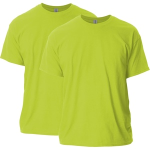 image:imageGildan Adult Ultra Cotton TShirt Style G2000 MultipackSafety Green