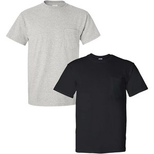 image:imageGildan G830 56 oz Ultra Blend 5050 Pocket TShirt  Royal  XLarge1 Ash Grey  1 Black