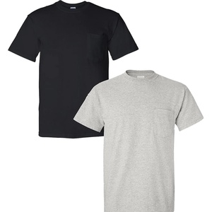 image:imageGildan G830 56 oz Ultra Blend 5050 Pocket TShirt  Royal  XLarge1 Black  1 Ash Grey