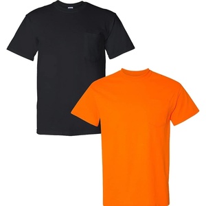 image:imageGildan G830 56 oz Ultra Blend 5050 Pocket TShirt  Royal  XLarge1 Black  1 Safety Orange