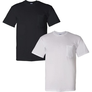 image:imageGildan G830 56 oz Ultra Blend 5050 Pocket TShirt  Royal  XLarge1 Black  1 White